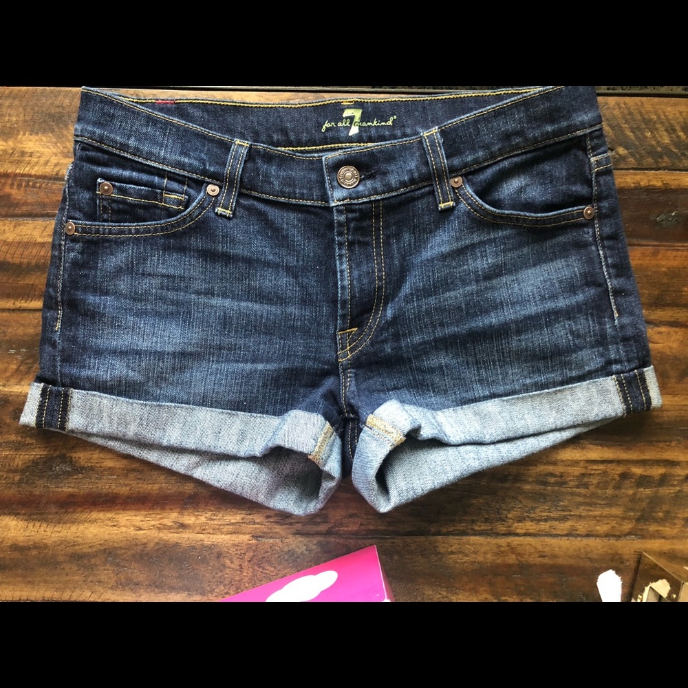 7 for all mans kind shorts